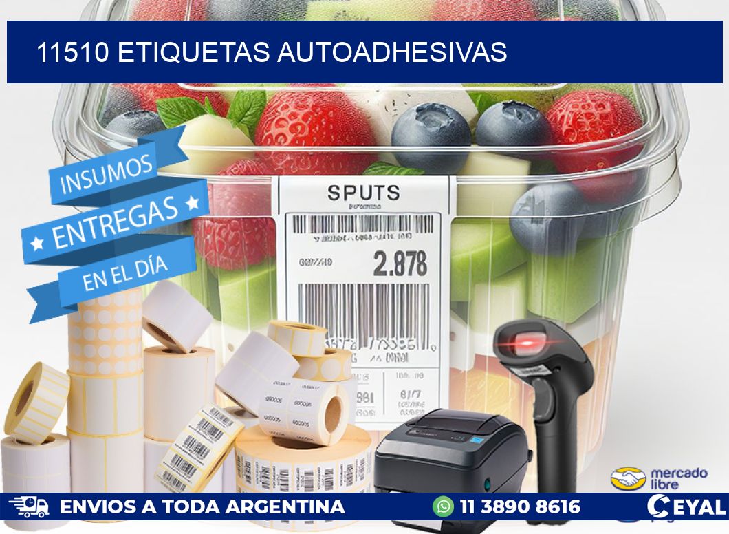 11510 ETIQUETAS AUTOADHESIVAS