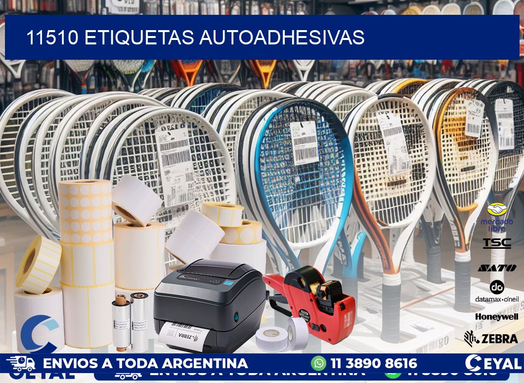 11510 ETIQUETAS AUTOADHESIVAS