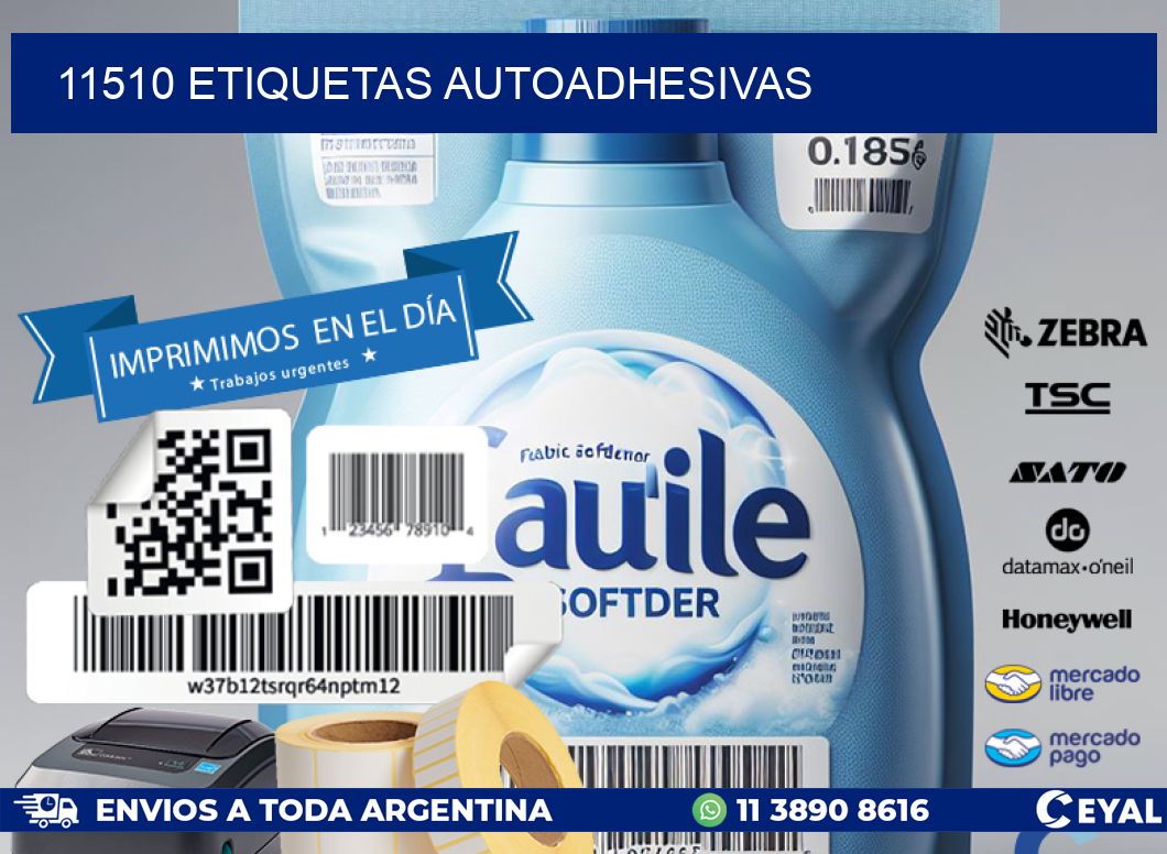 11510 ETIQUETAS AUTOADHESIVAS