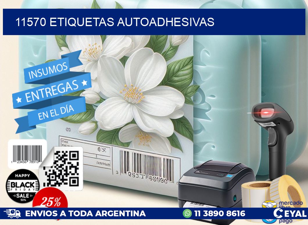 11570 ETIQUETAS AUTOADHESIVAS