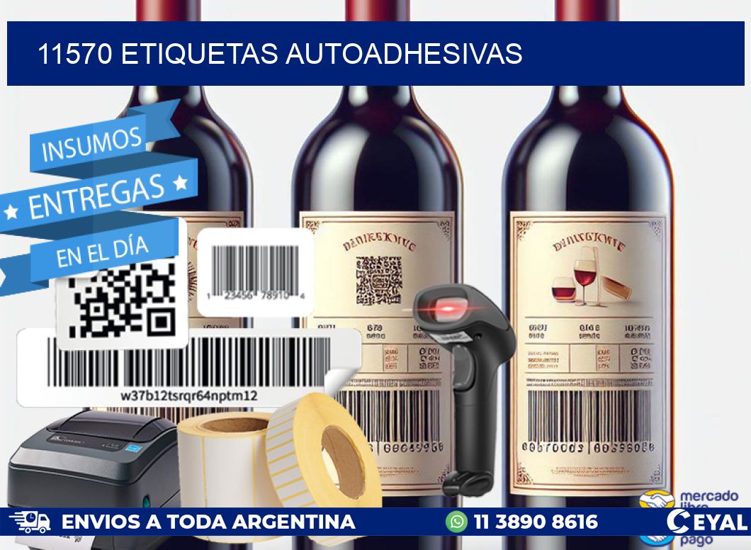 11570 ETIQUETAS AUTOADHESIVAS