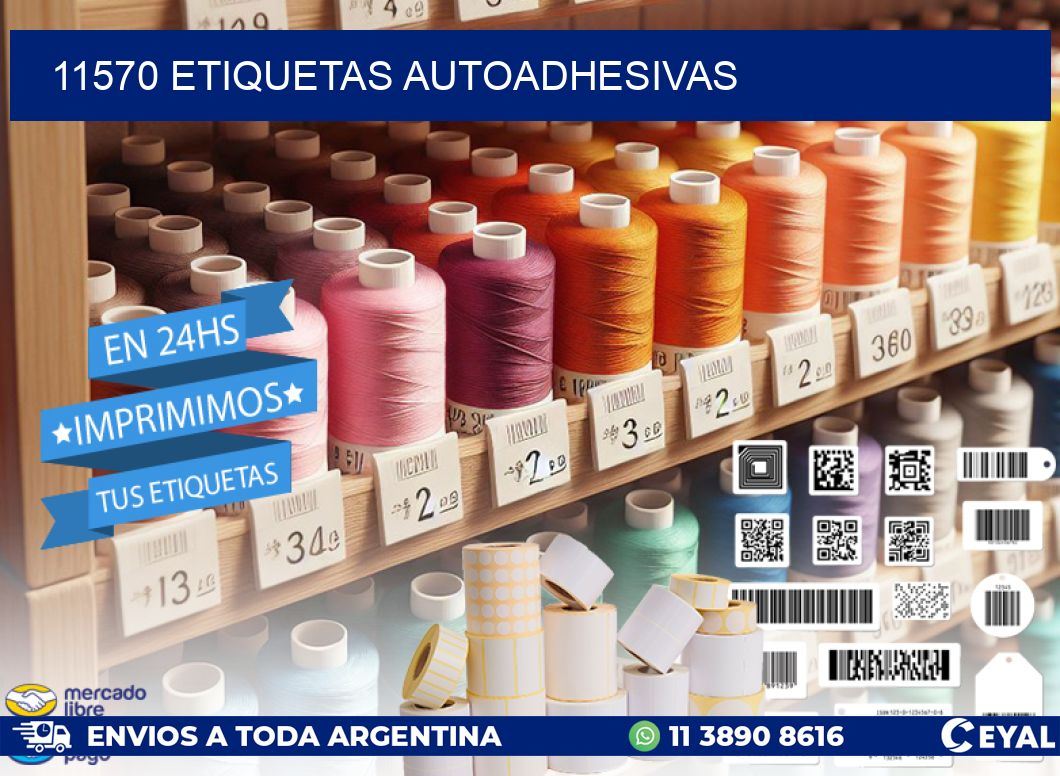 11570 ETIQUETAS AUTOADHESIVAS