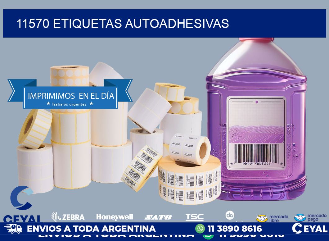 11570 ETIQUETAS AUTOADHESIVAS