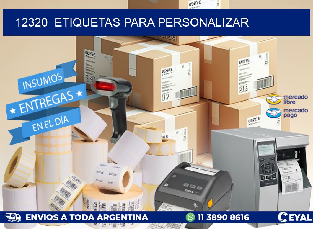 12320  ETIQUETAS PARA PERSONALIZAR