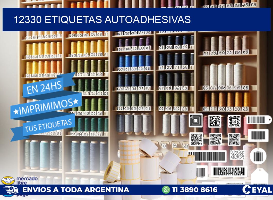 12330 ETIQUETAS AUTOADHESIVAS