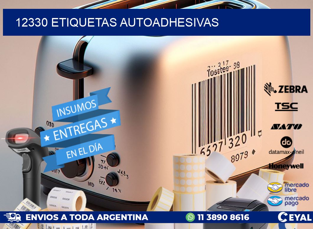 12330 ETIQUETAS AUTOADHESIVAS