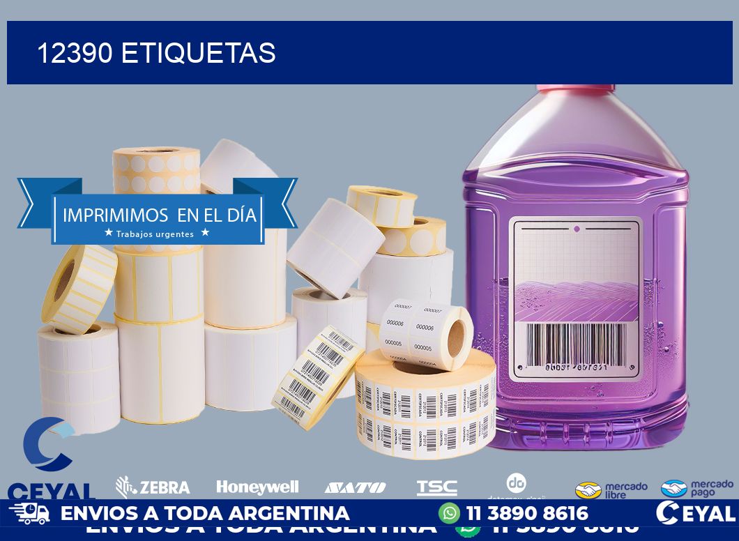 12390 ETIQUETAS