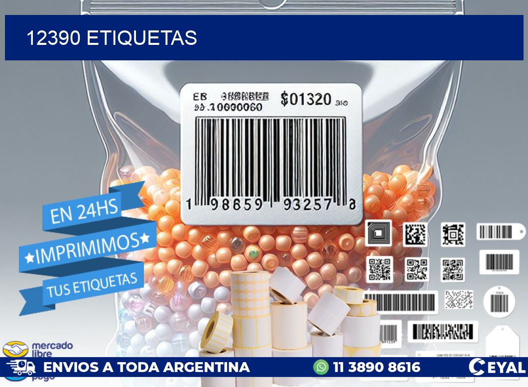 12390 ETIQUETAS