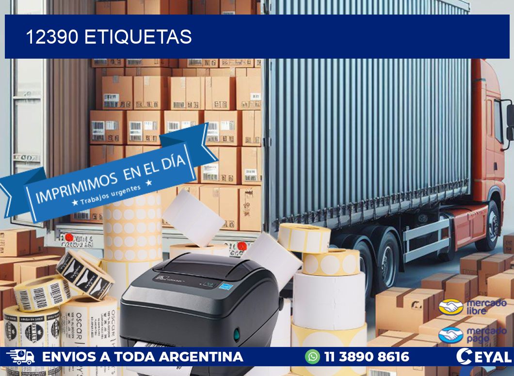 12390 ETIQUETAS