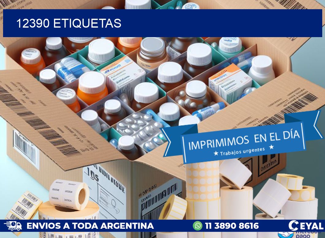 12390 ETIQUETAS