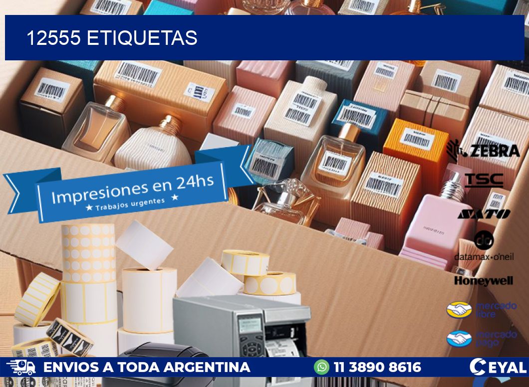 12555 ETIQUETAS