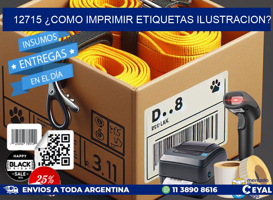 12715 ¿COMO IMPRIMIR ETIQUETAS ILUSTRACION?