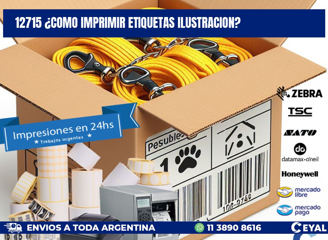 12715 ¿COMO IMPRIMIR ETIQUETAS ILUSTRACION?