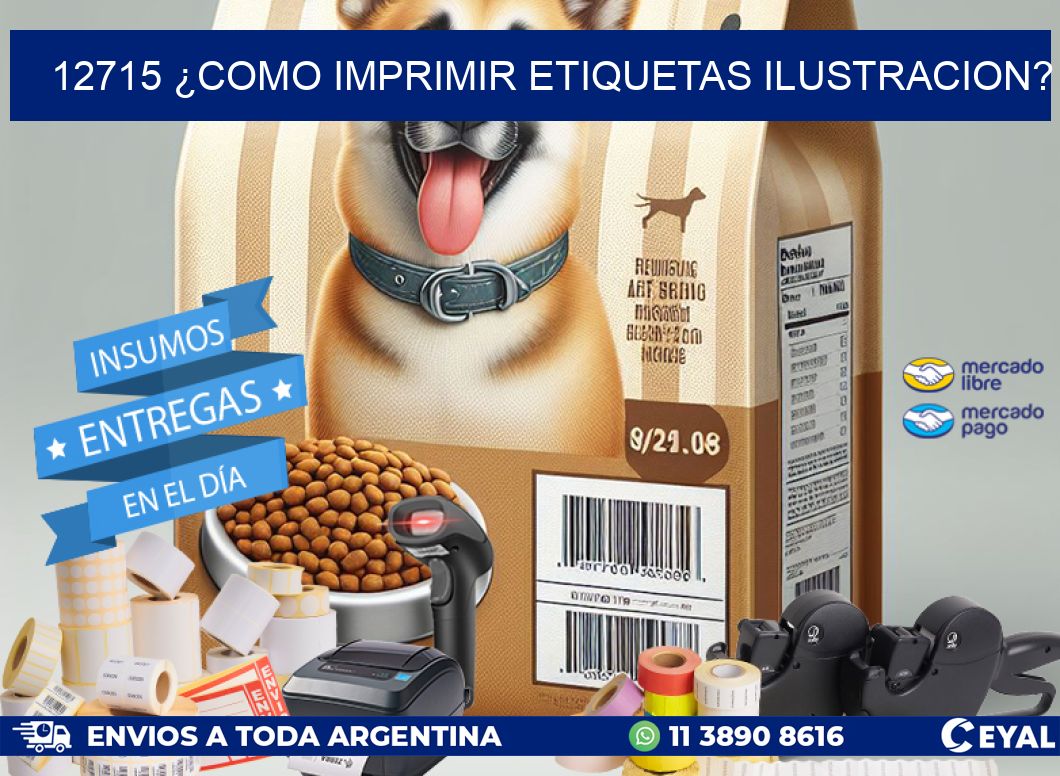 12715 ¿COMO IMPRIMIR ETIQUETAS ILUSTRACION?