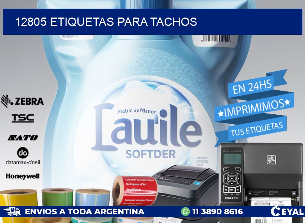 12805 ETIQUETAS PARA TACHOS
