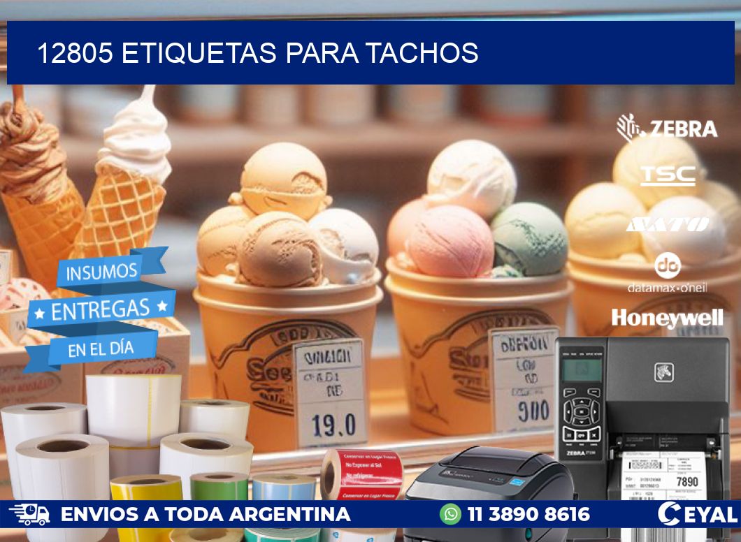 12805 ETIQUETAS PARA TACHOS