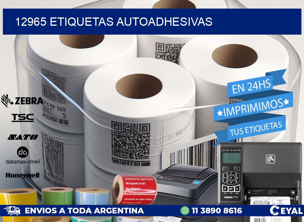 12965 ETIQUETAS AUTOADHESIVAS
