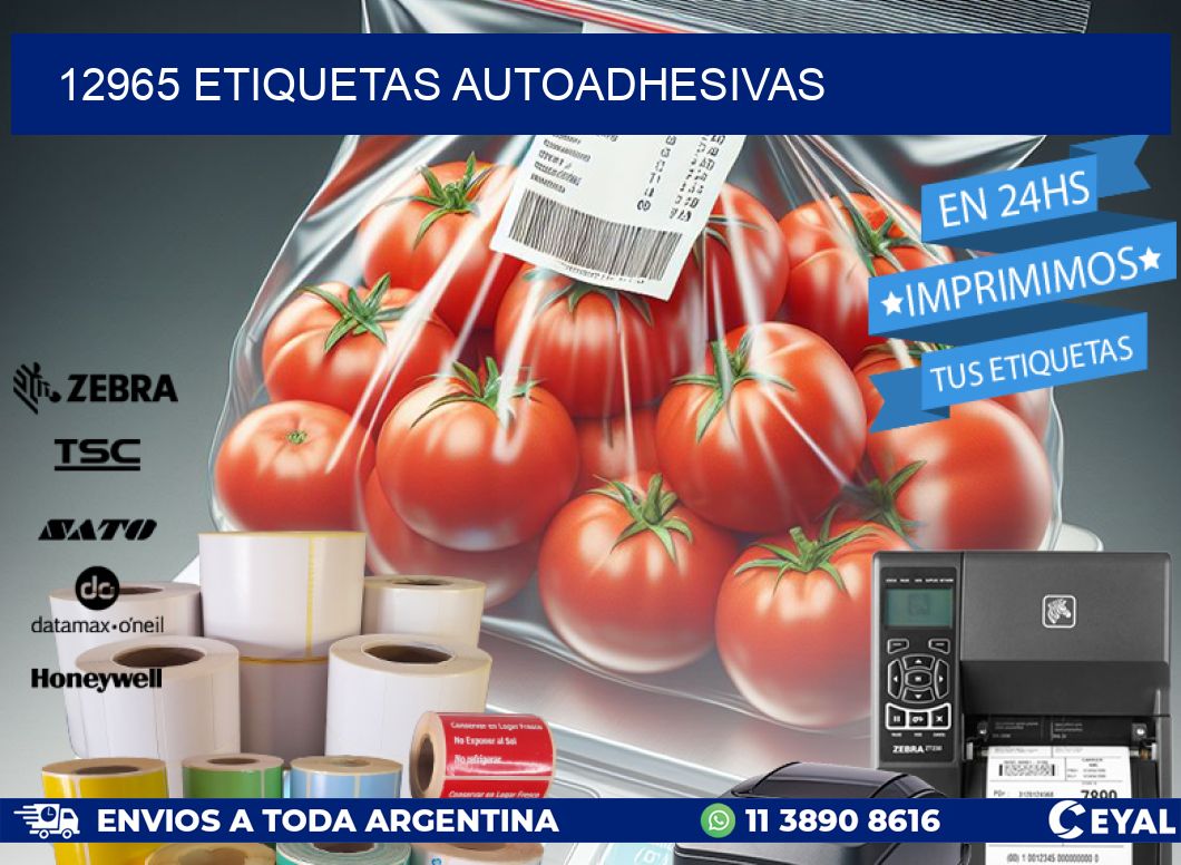 12965 ETIQUETAS AUTOADHESIVAS
