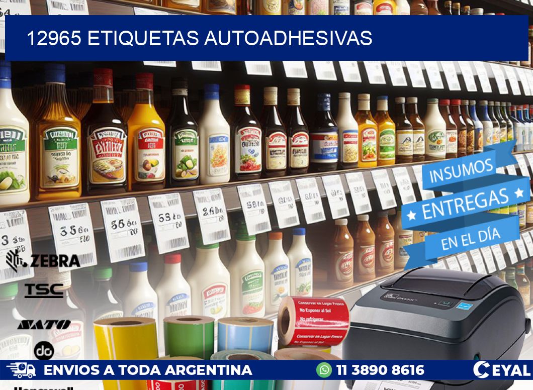 12965 ETIQUETAS AUTOADHESIVAS