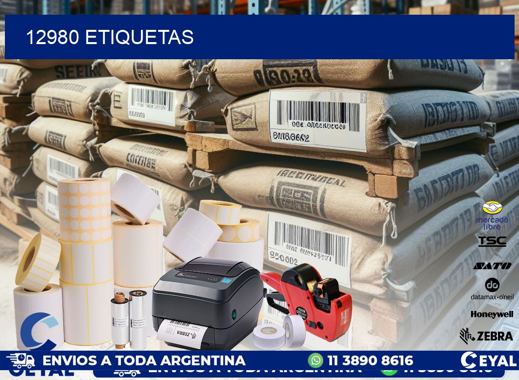 12980 ETIQUETAS