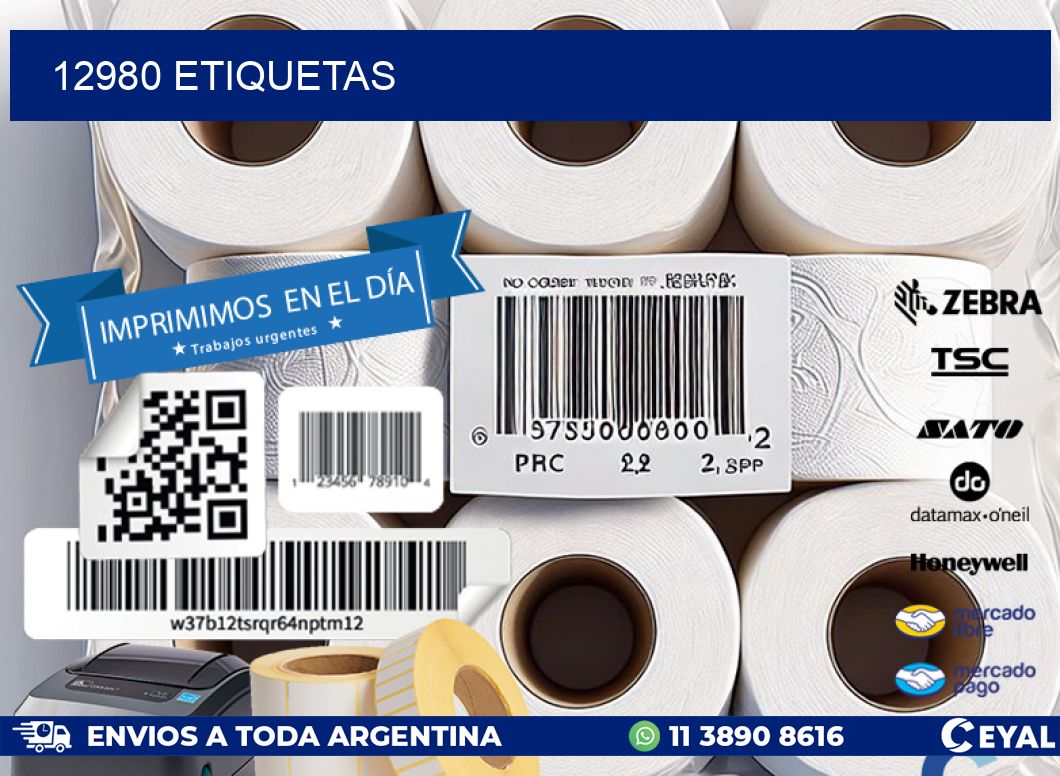12980 ETIQUETAS