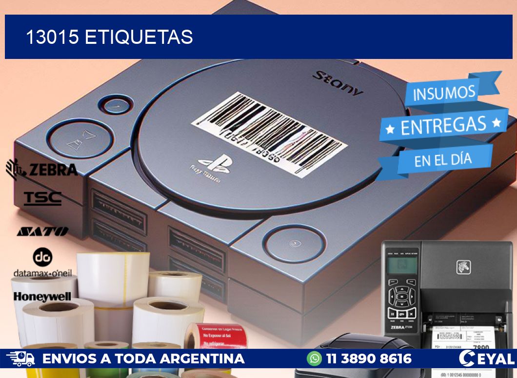 13015 ETIQUETAS