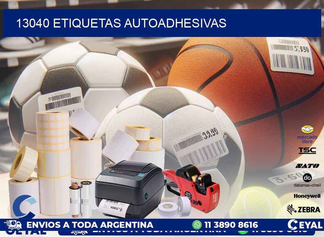 13040 ETIQUETAS AUTOADHESIVAS