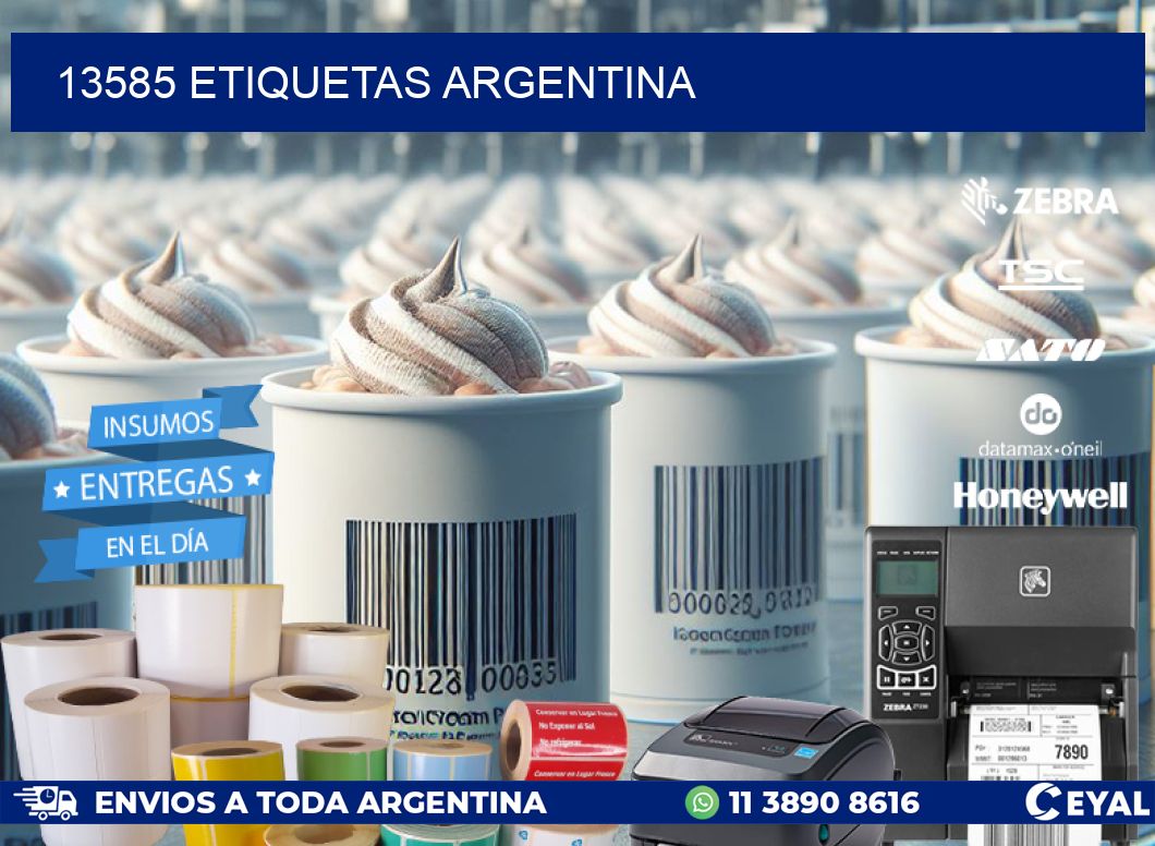 13585 ETIQUETAS ARGENTINA
