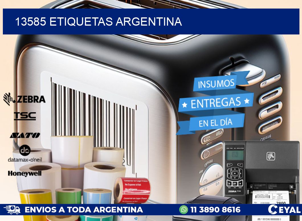 13585 ETIQUETAS ARGENTINA