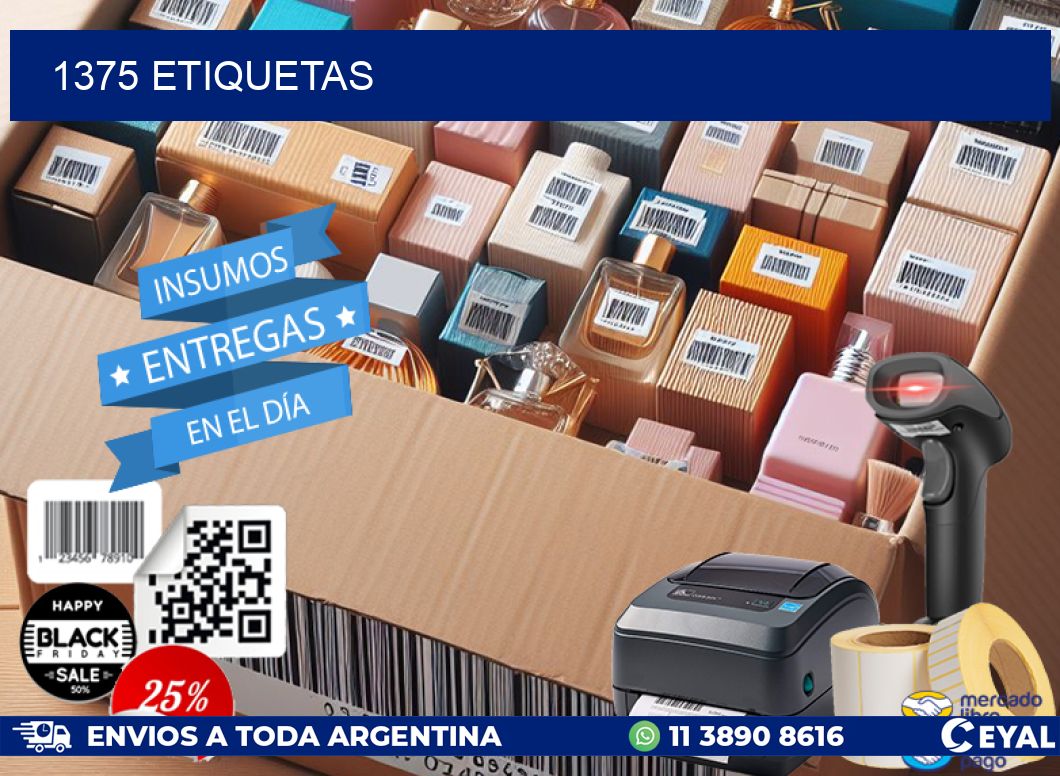 1375 ETIQUETAS