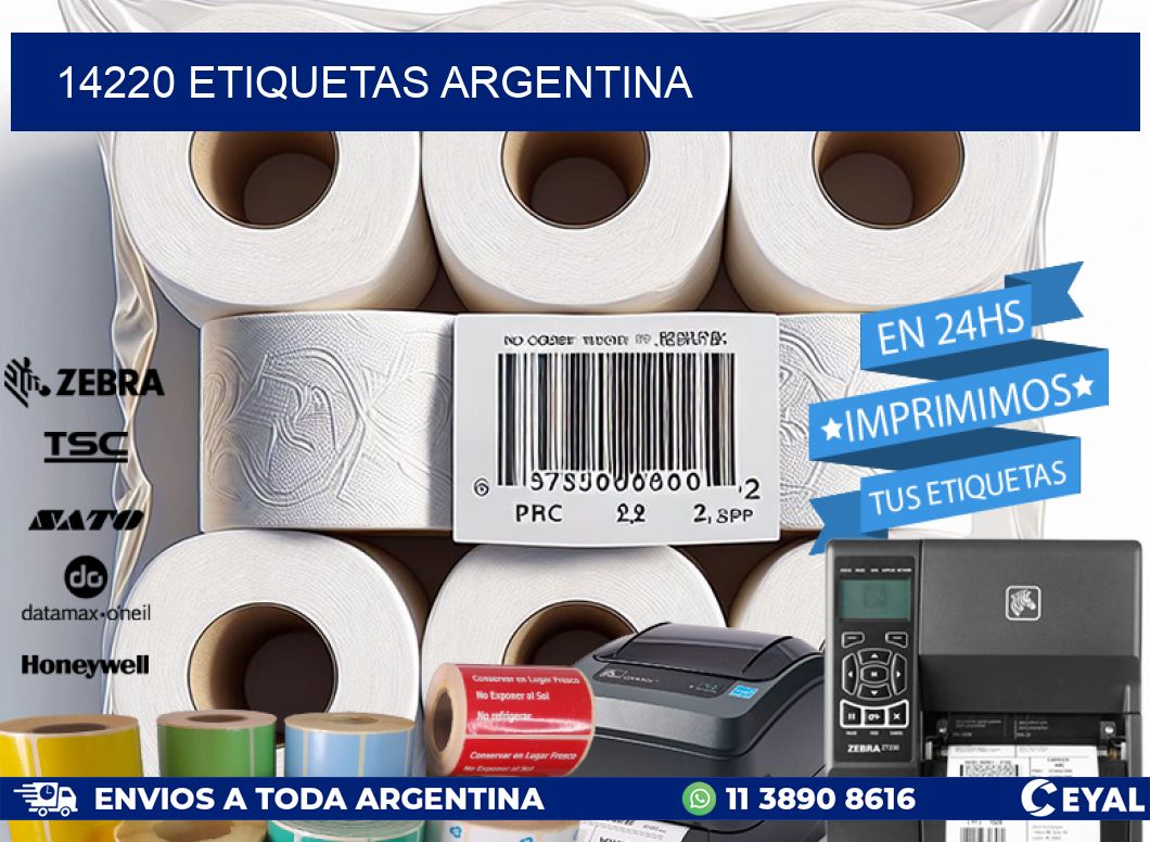 14220 ETIQUETAS ARGENTINA