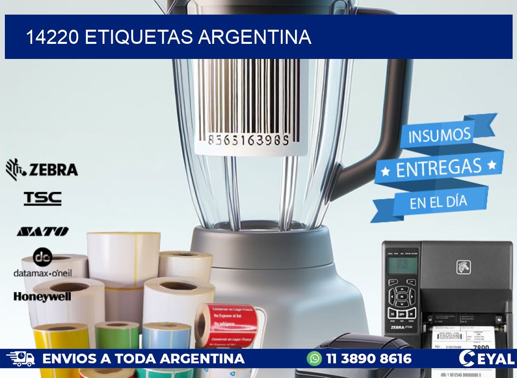 14220 ETIQUETAS ARGENTINA