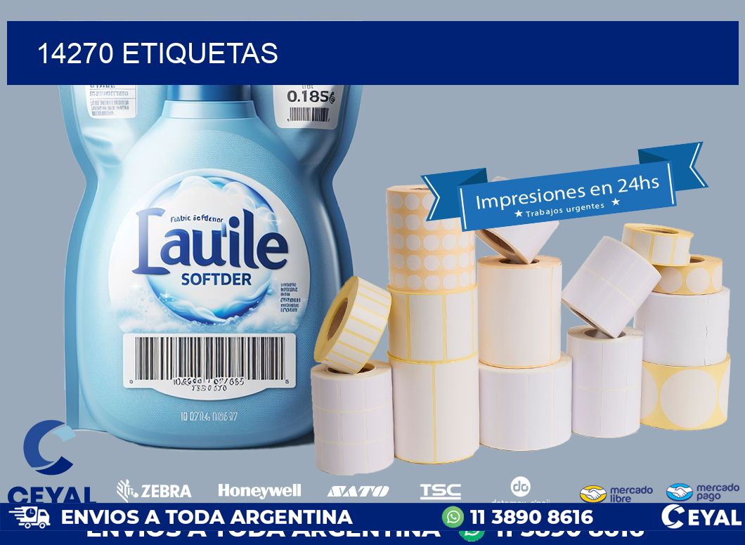 14270 ETIQUETAS
