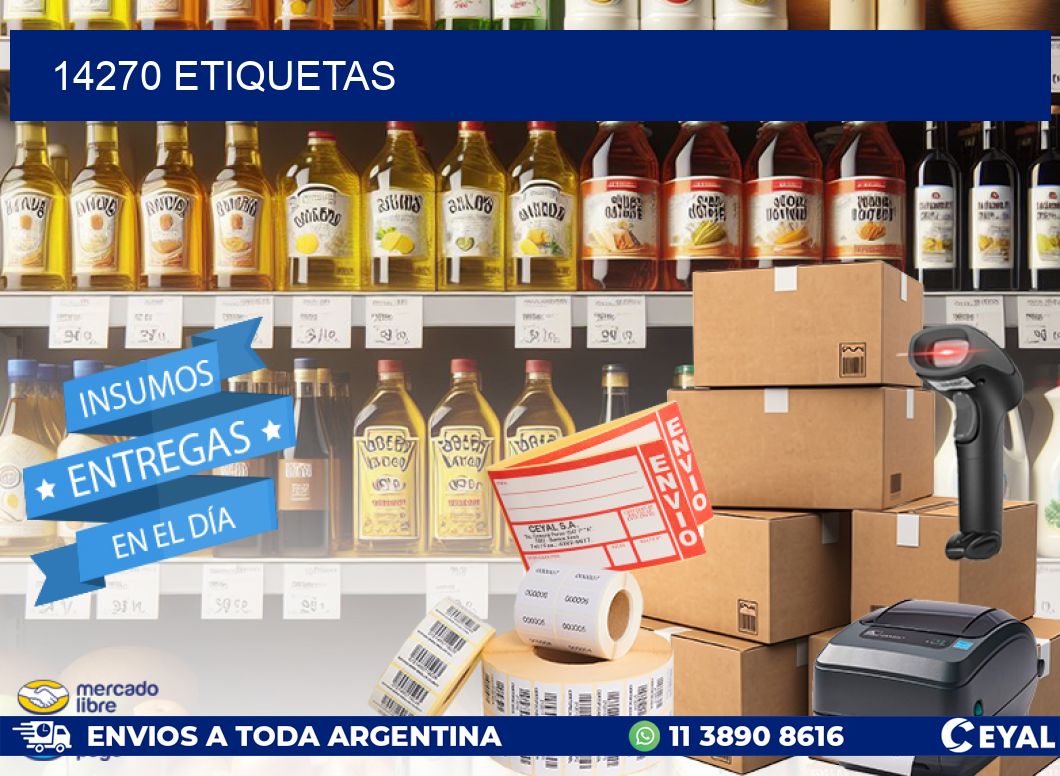 14270 ETIQUETAS