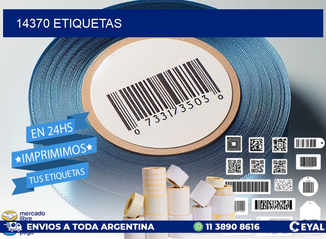 14370 ETIQUETAS
