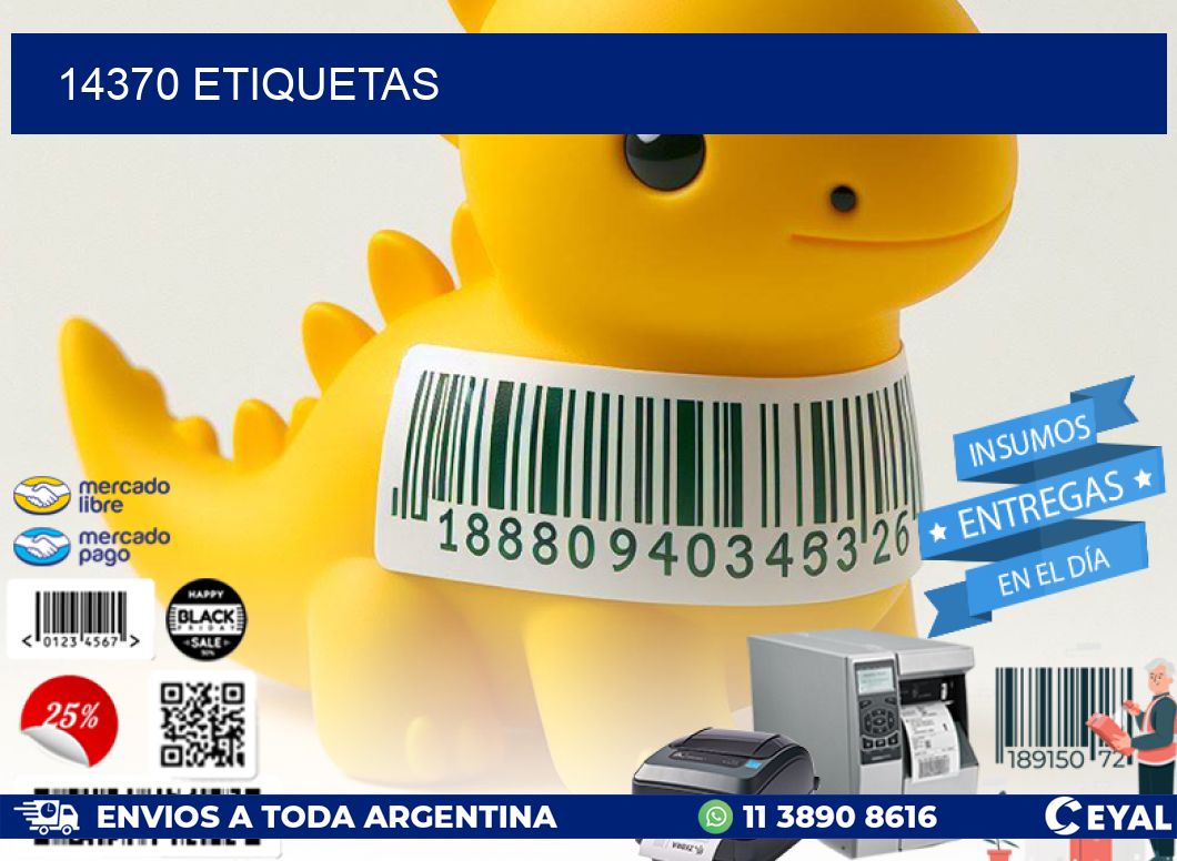 14370 ETIQUETAS