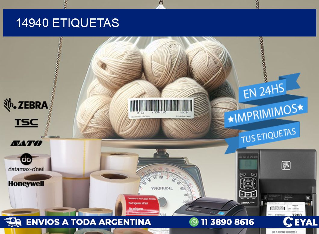 14940 ETIQUETAS
