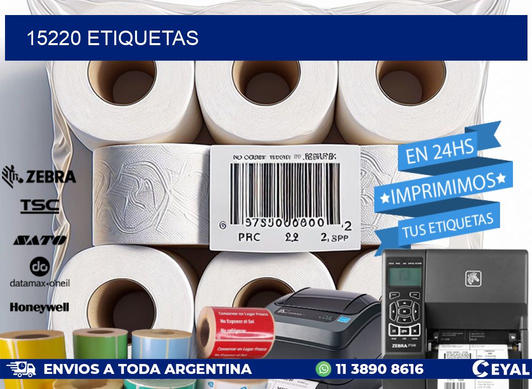 15220 ETIQUETAS