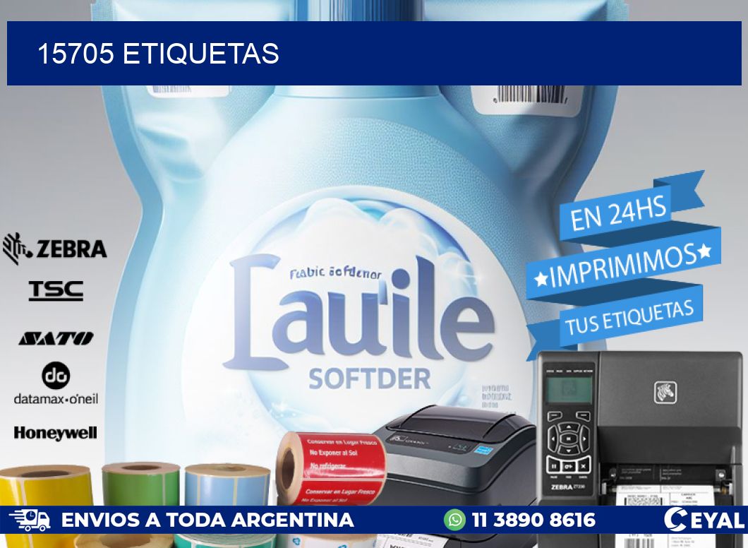 15705 ETIQUETAS