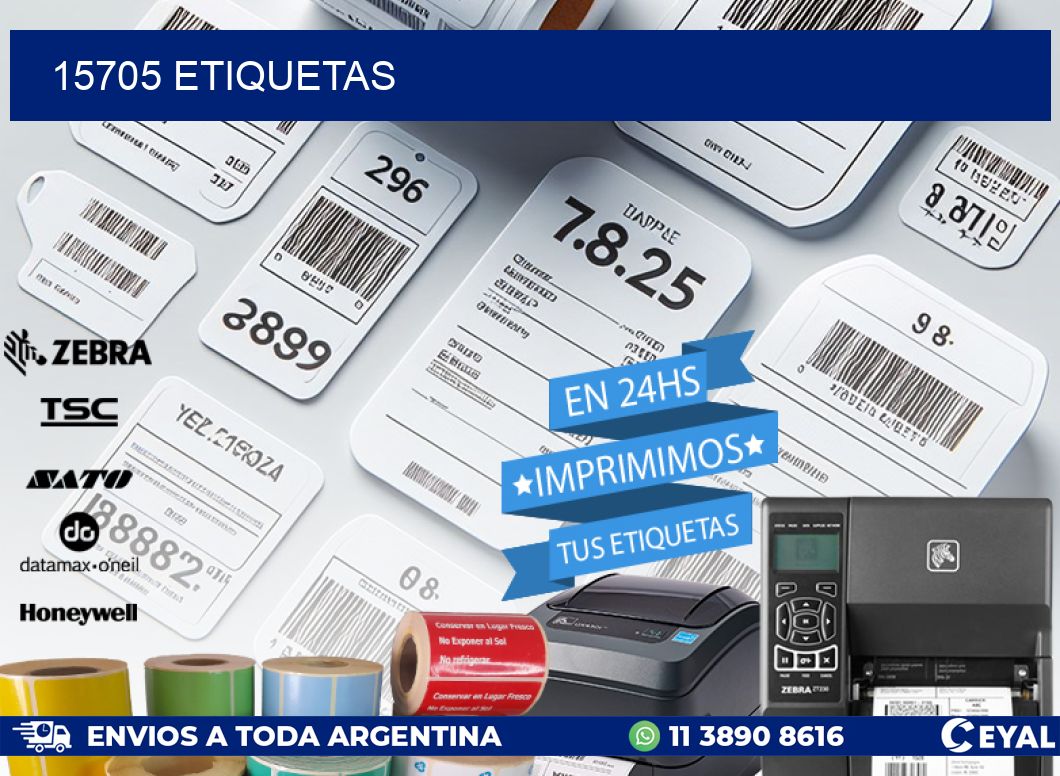 15705 ETIQUETAS