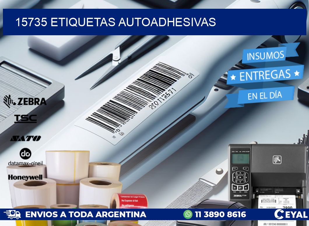15735 ETIQUETAS AUTOADHESIVAS