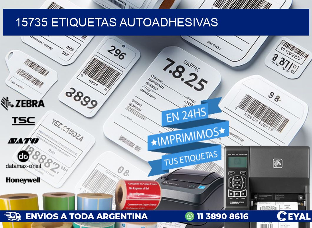 15735 ETIQUETAS AUTOADHESIVAS