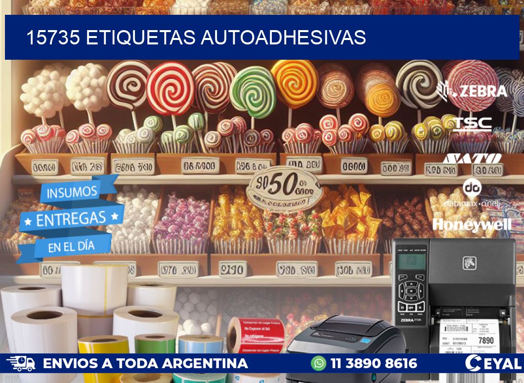 15735 ETIQUETAS AUTOADHESIVAS