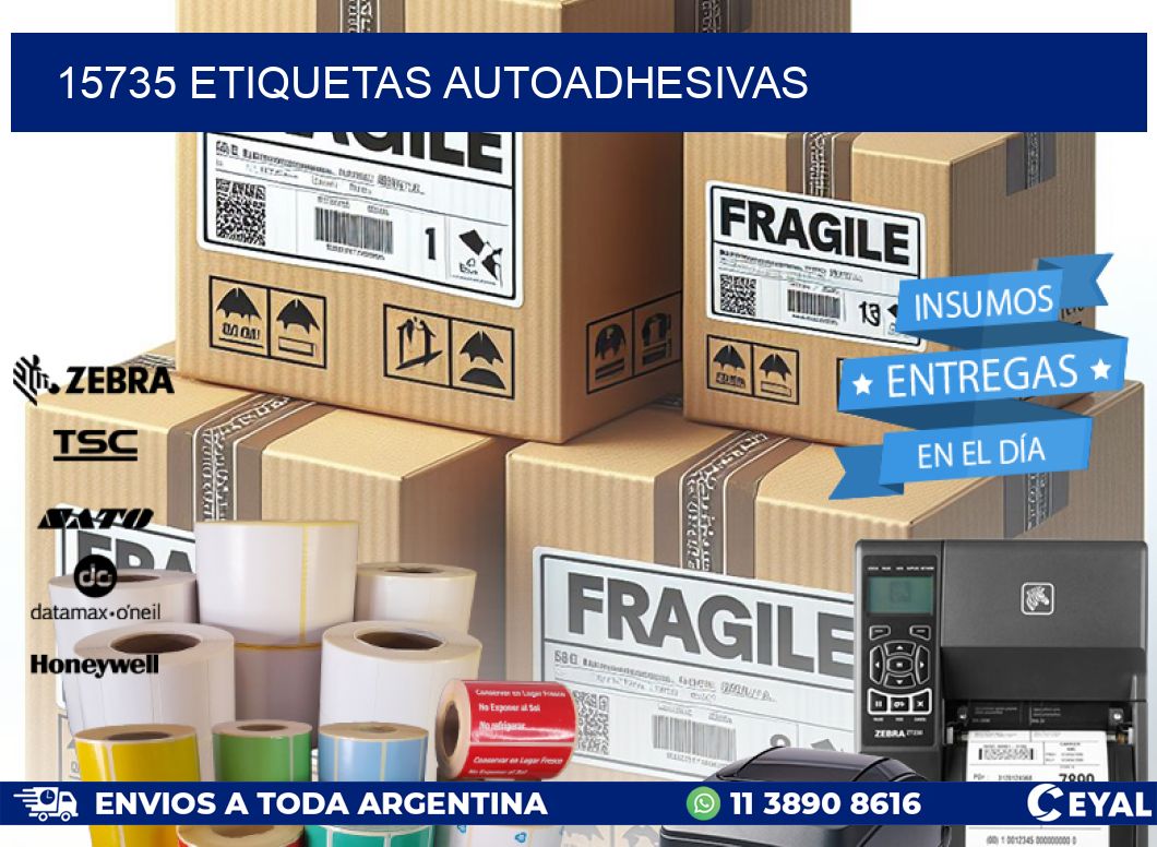 15735 ETIQUETAS AUTOADHESIVAS