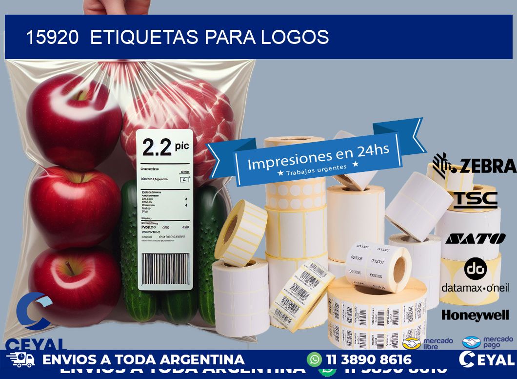 15920  ETIQUETAS PARA LOGOS