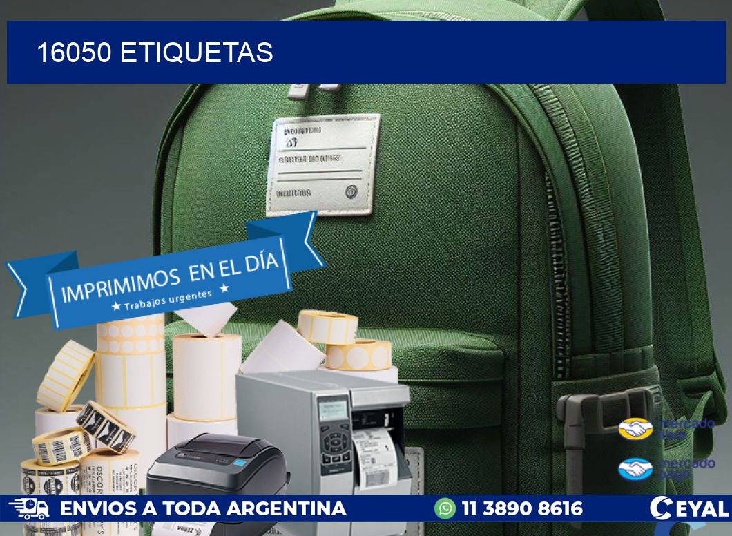 16050 ETIQUETAS