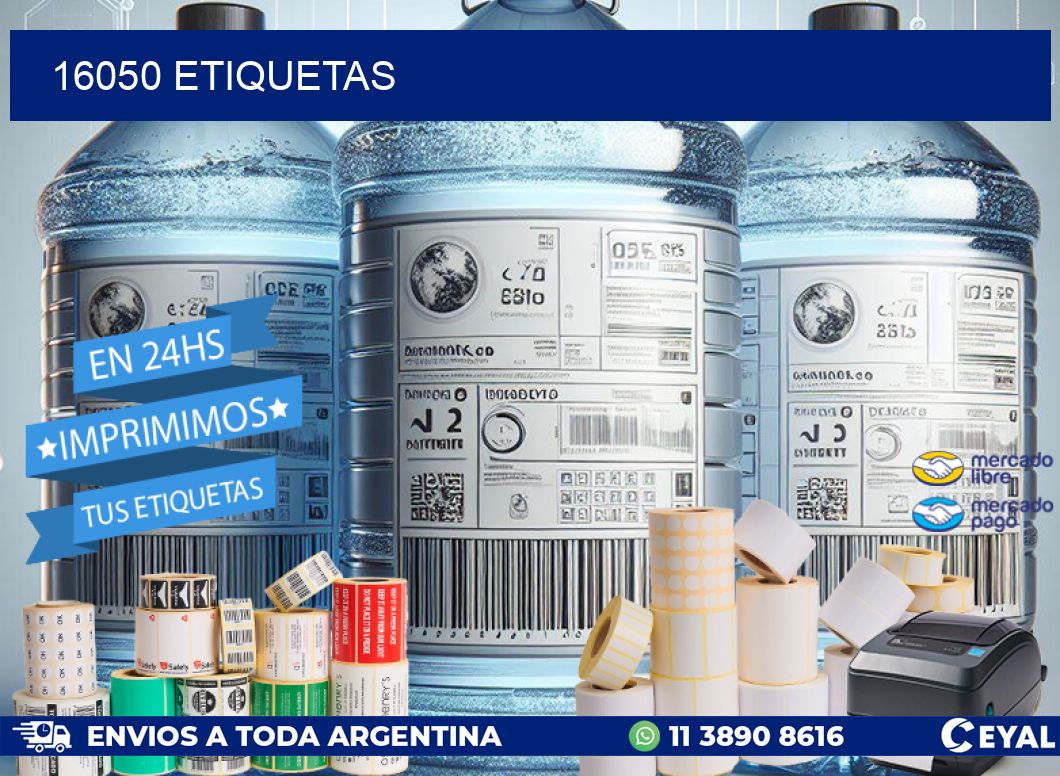 16050 ETIQUETAS