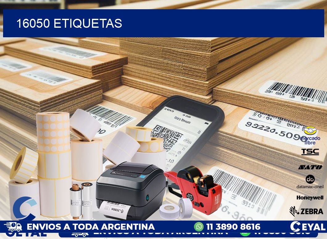 16050 ETIQUETAS