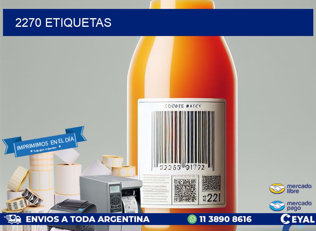2270 ETIQUETAS
