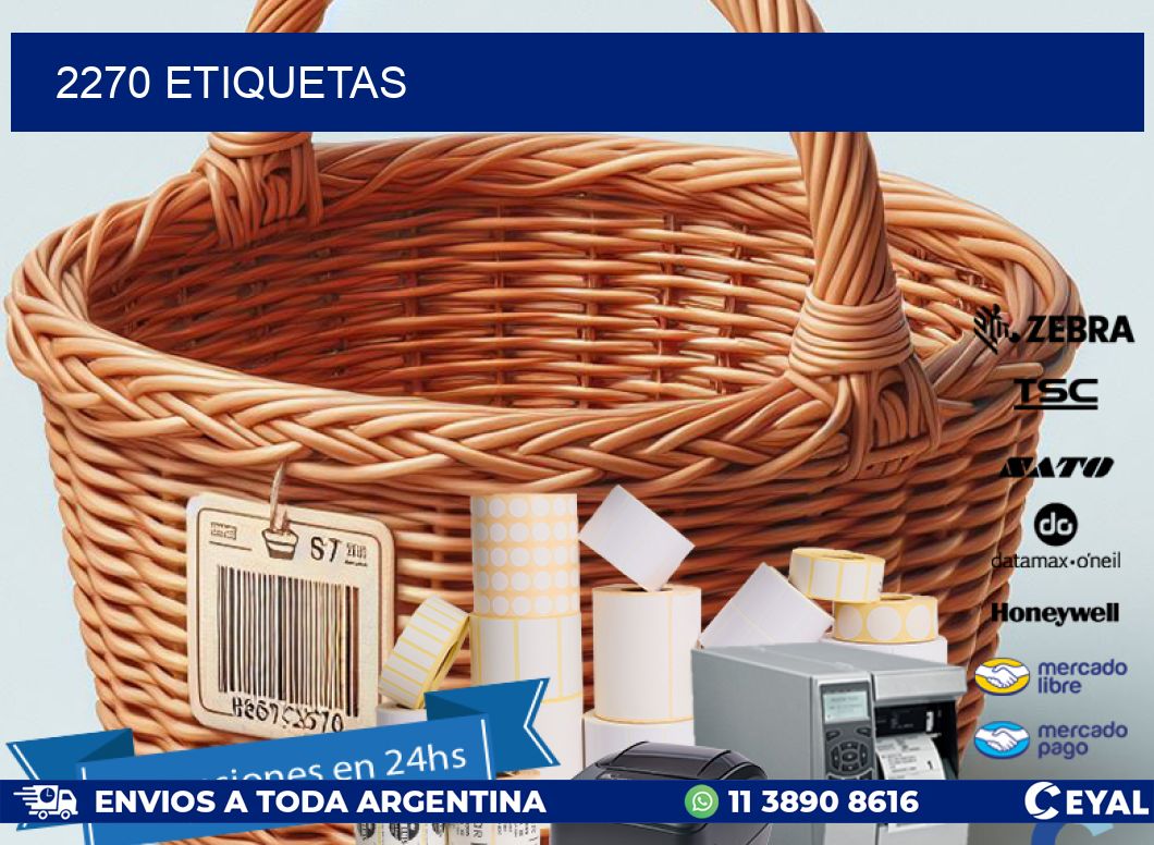 2270 ETIQUETAS